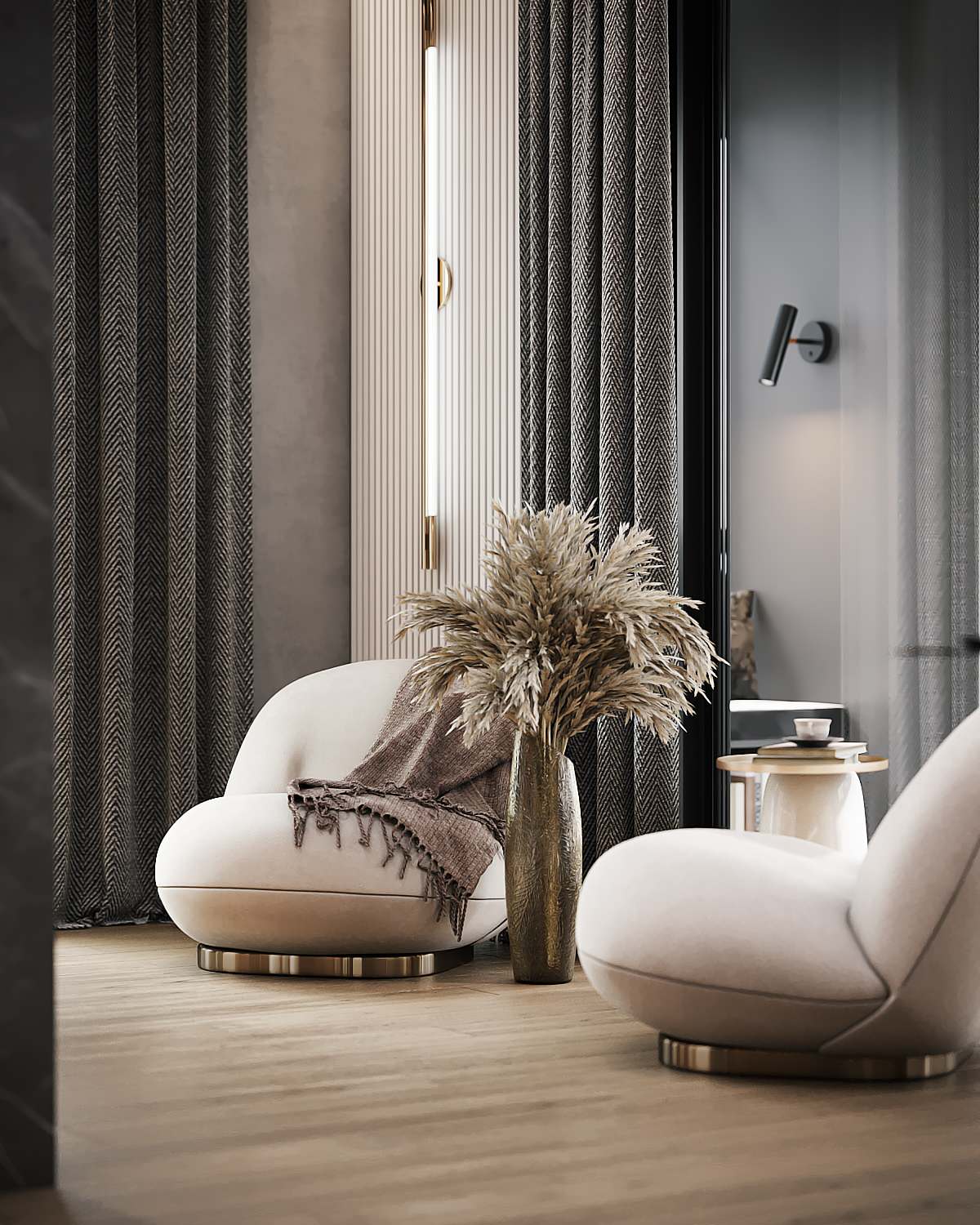 Внутрипольные конвекторы Heatmann в интерьере.