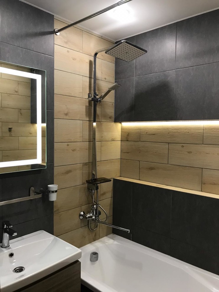 Индустриальный двухкомнатная 70 м2.