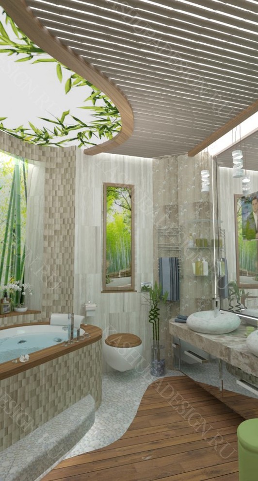 квартира с современным интерьером