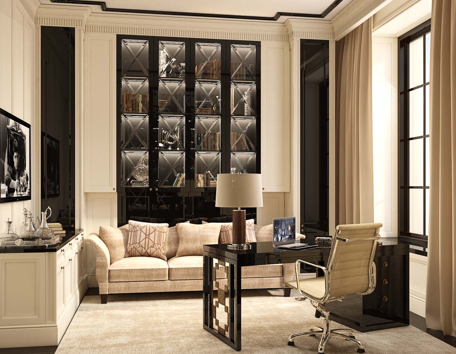 Квартира 260м2, ЖК Knightsbridge Москва