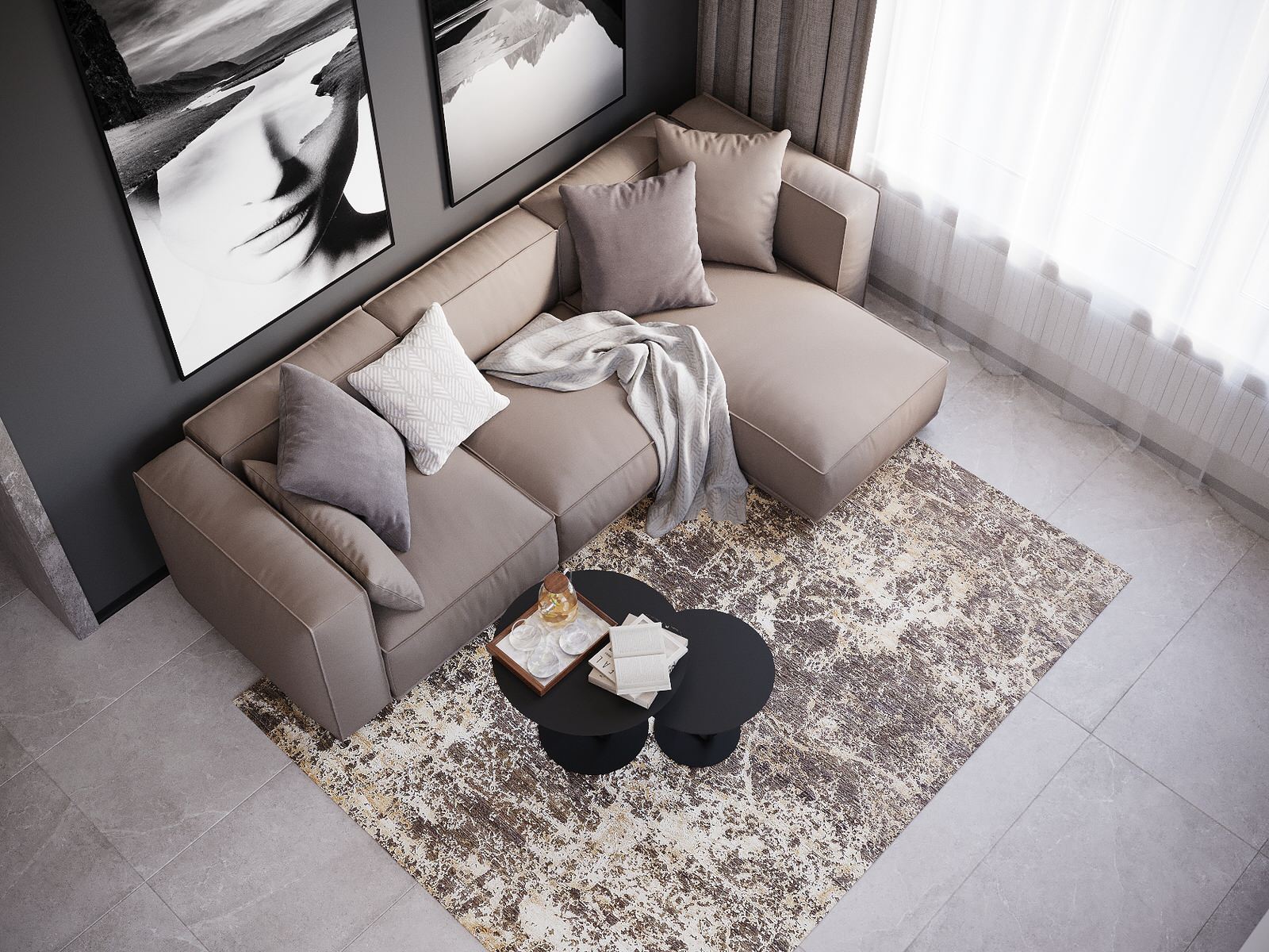 Интерьер частного дома в современном стиле