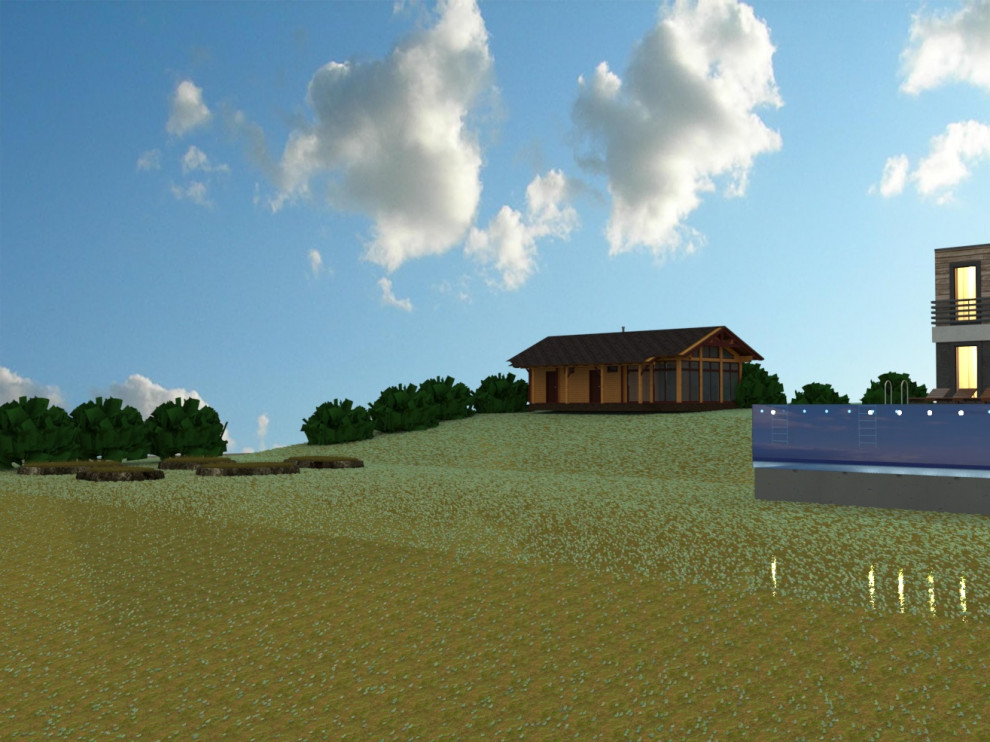 Вилла с бассейном