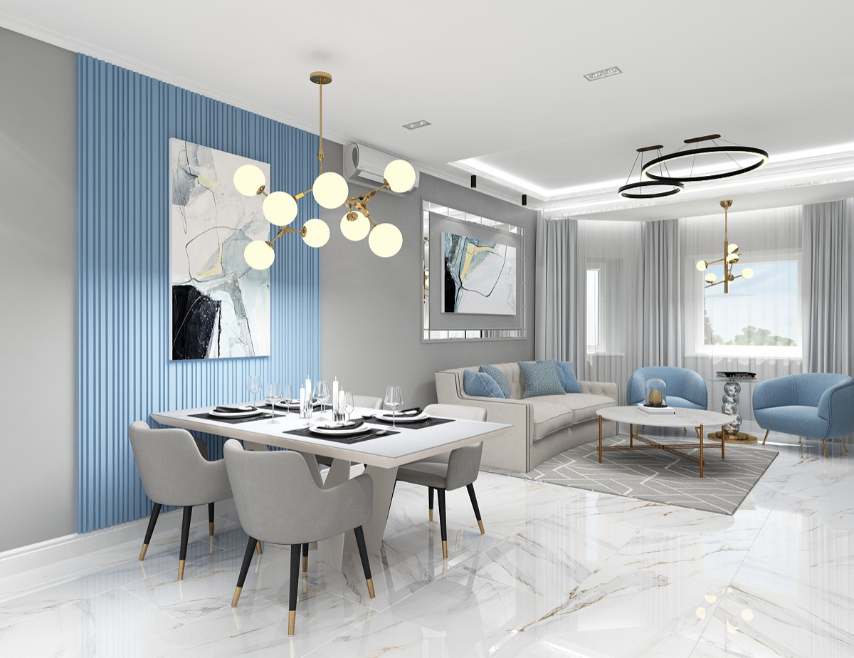 Дизайн-проект коттеджа г.Тюмень