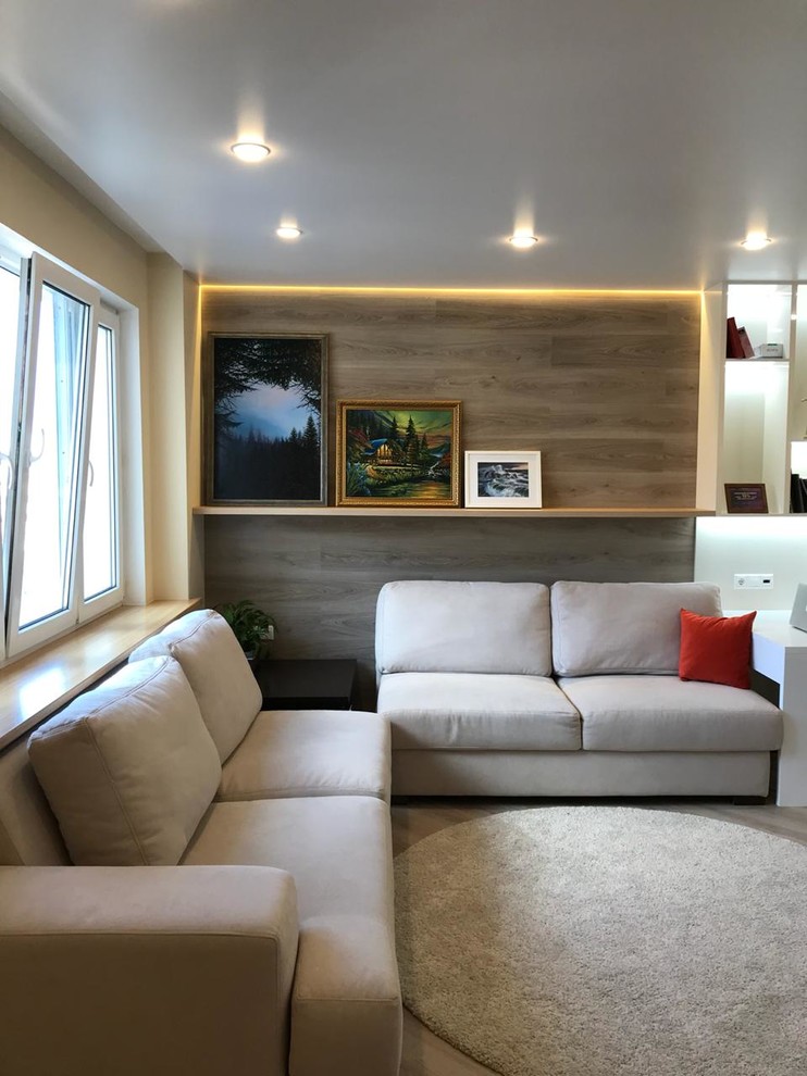 Индустриальный двухкомнатная 70 м2.