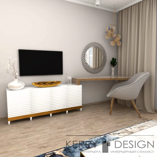 Гостиная в современном стиле 16 кв м