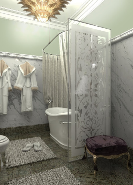 Interior design of Lux apartments of the Bariatinsky Palace
