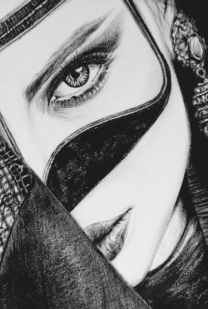 Обложка проекта: Черная гуашь; «сухая кисть»