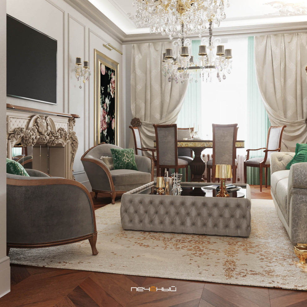 Квартира в стиле итальянской классики