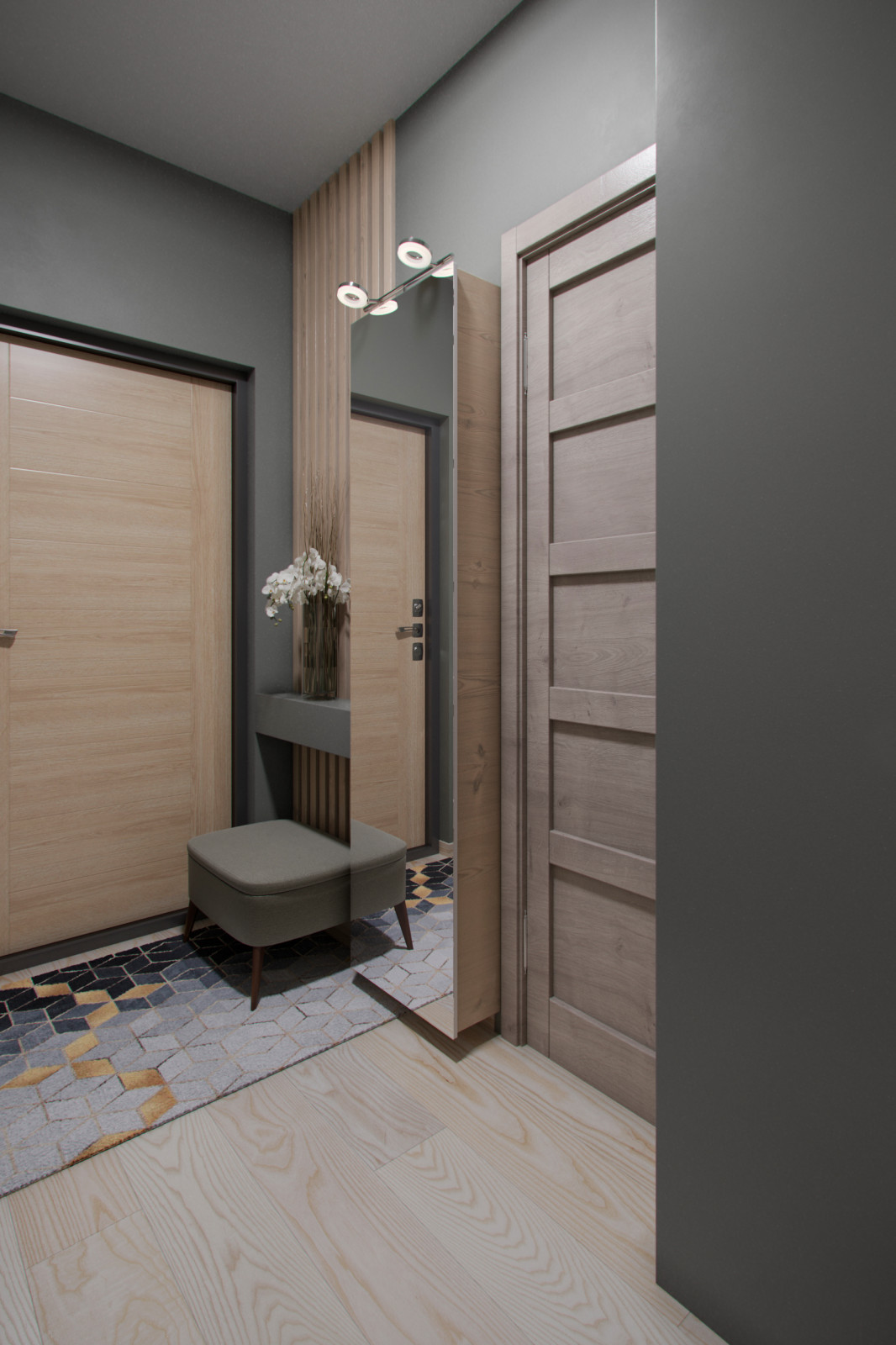 Дизайн однокомнатной квартиры ЖК Стрижи