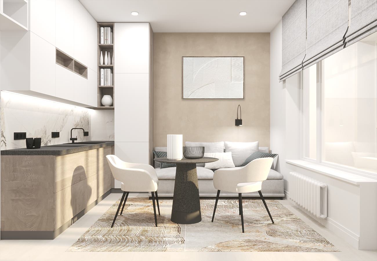 Квартира-студия в Воронеже