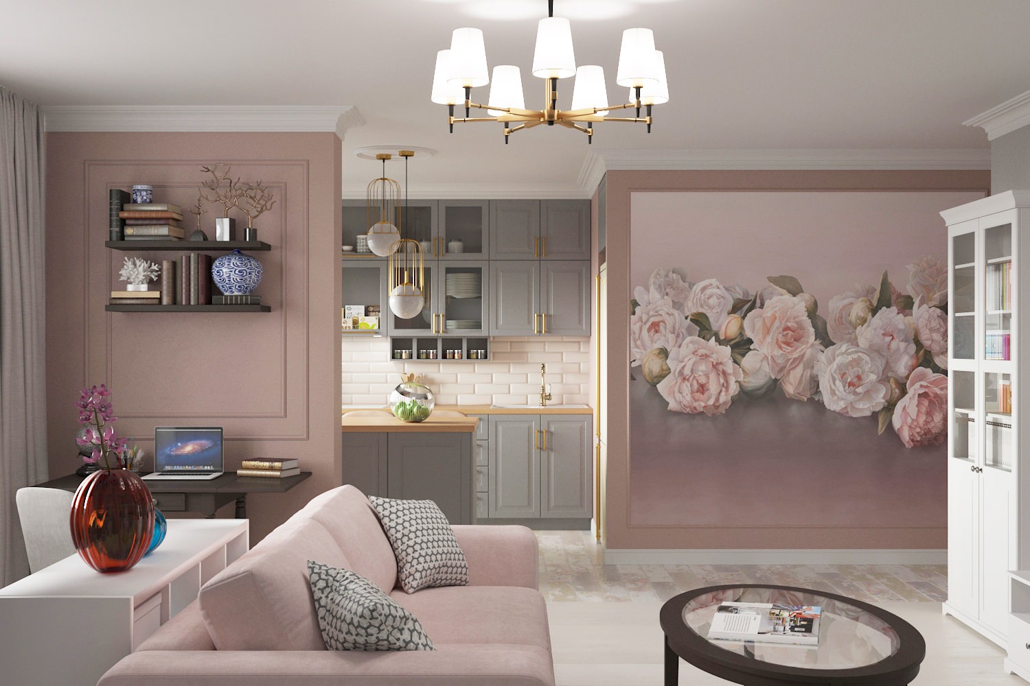 Обложка проекта: Квартира в ЖК Миллениум