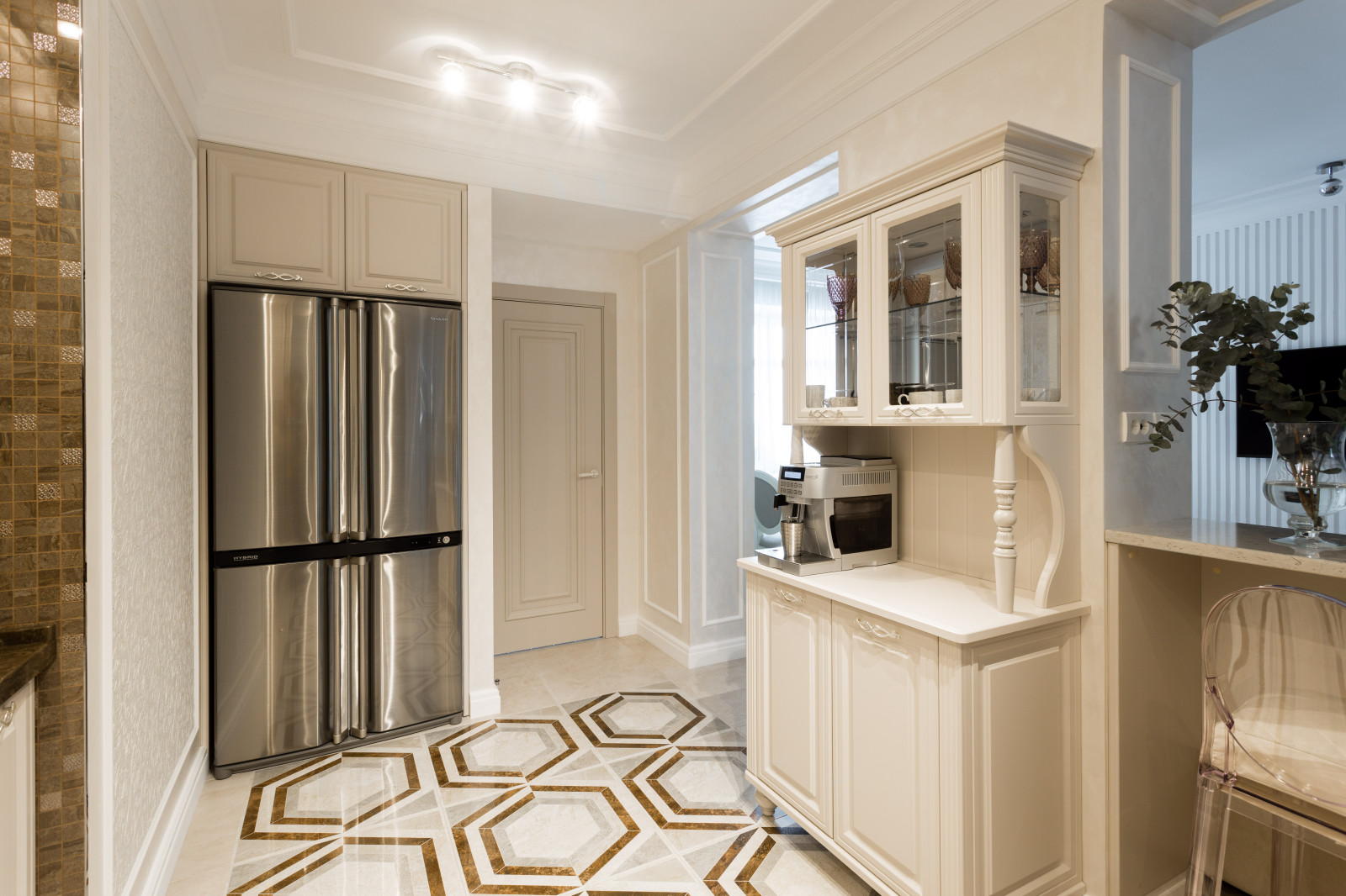 Интерьер в цвете экрю-гармония внутреннего мира. Квартира 7