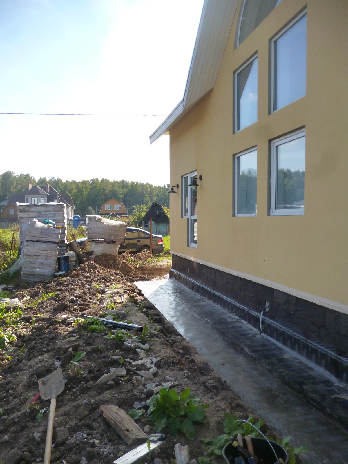 Обложка проекта: Фасадные работы