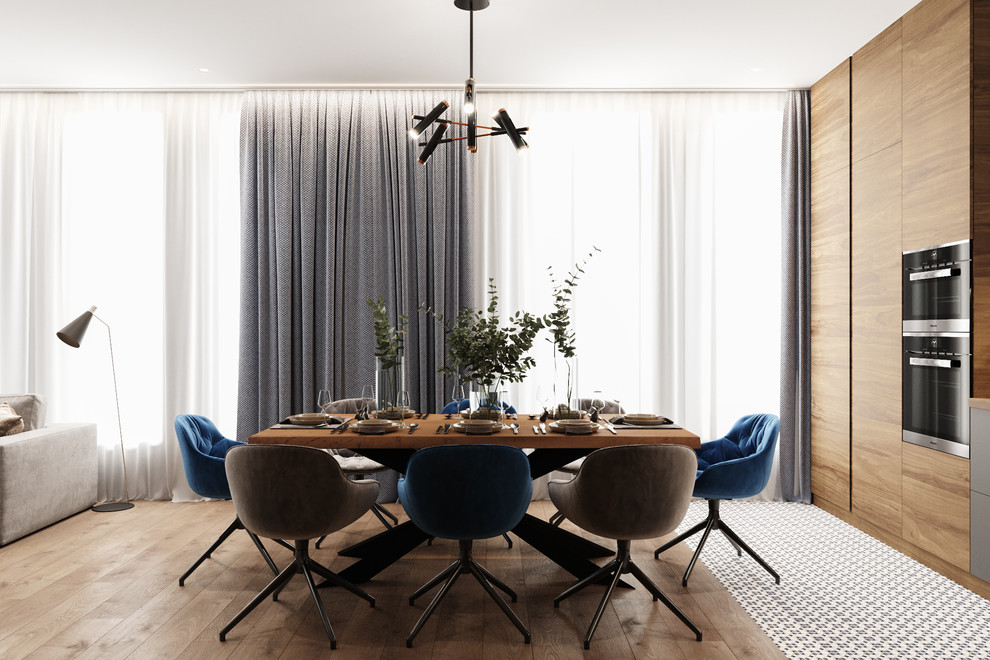 Квартира 90 кв.м. в современном стиле в ЖК Vander Park.