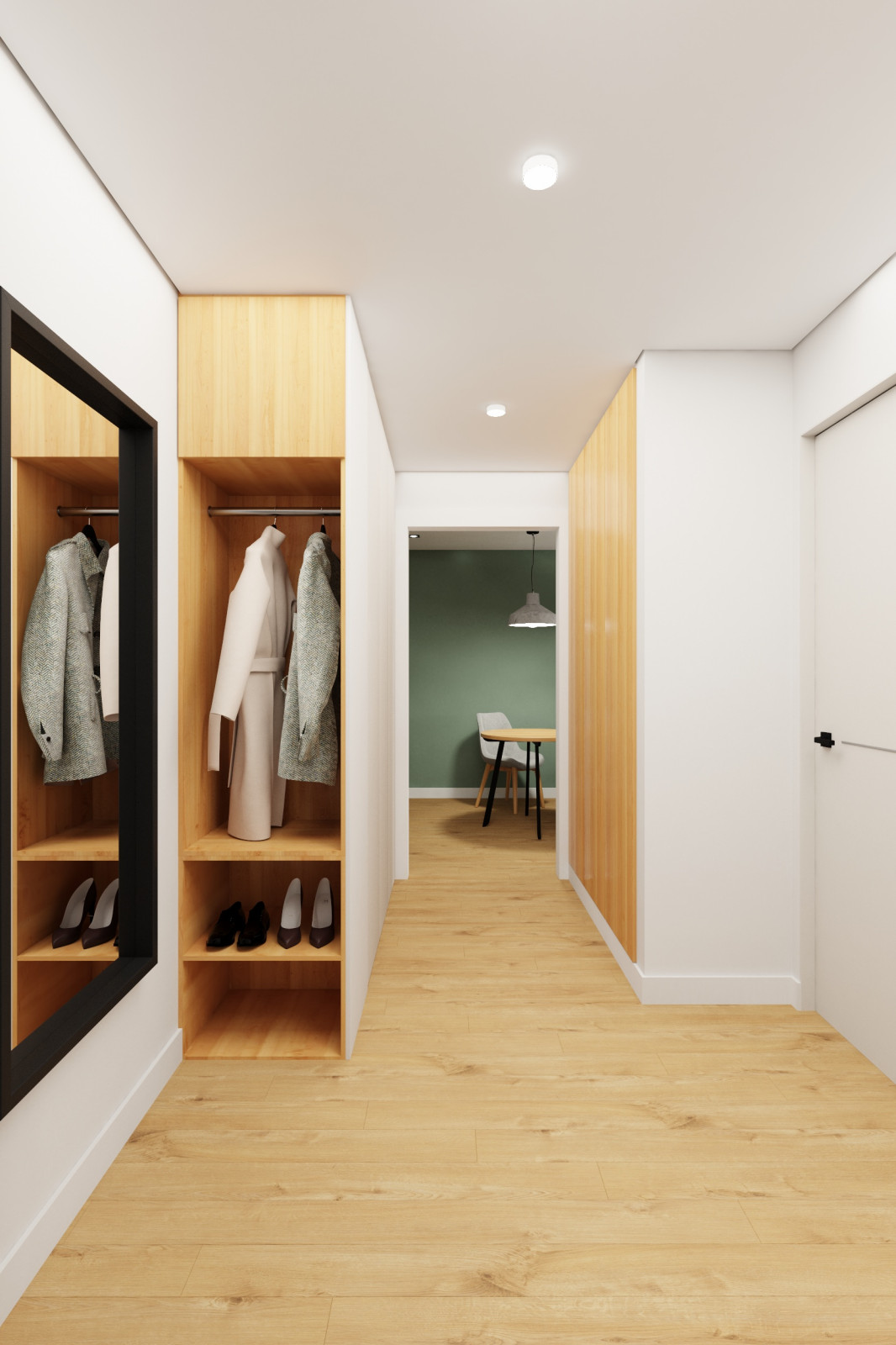 Обложка проекта: Визуализация, хрущевка в минимализме, 41 кв.м.