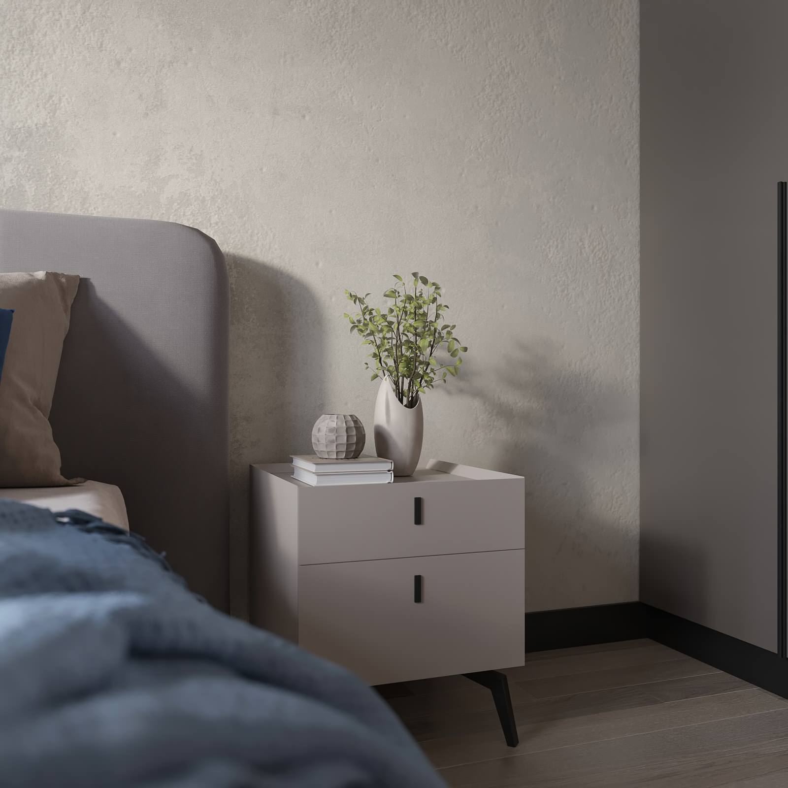 ЖК Серебряный Парк. Гостевая спальня