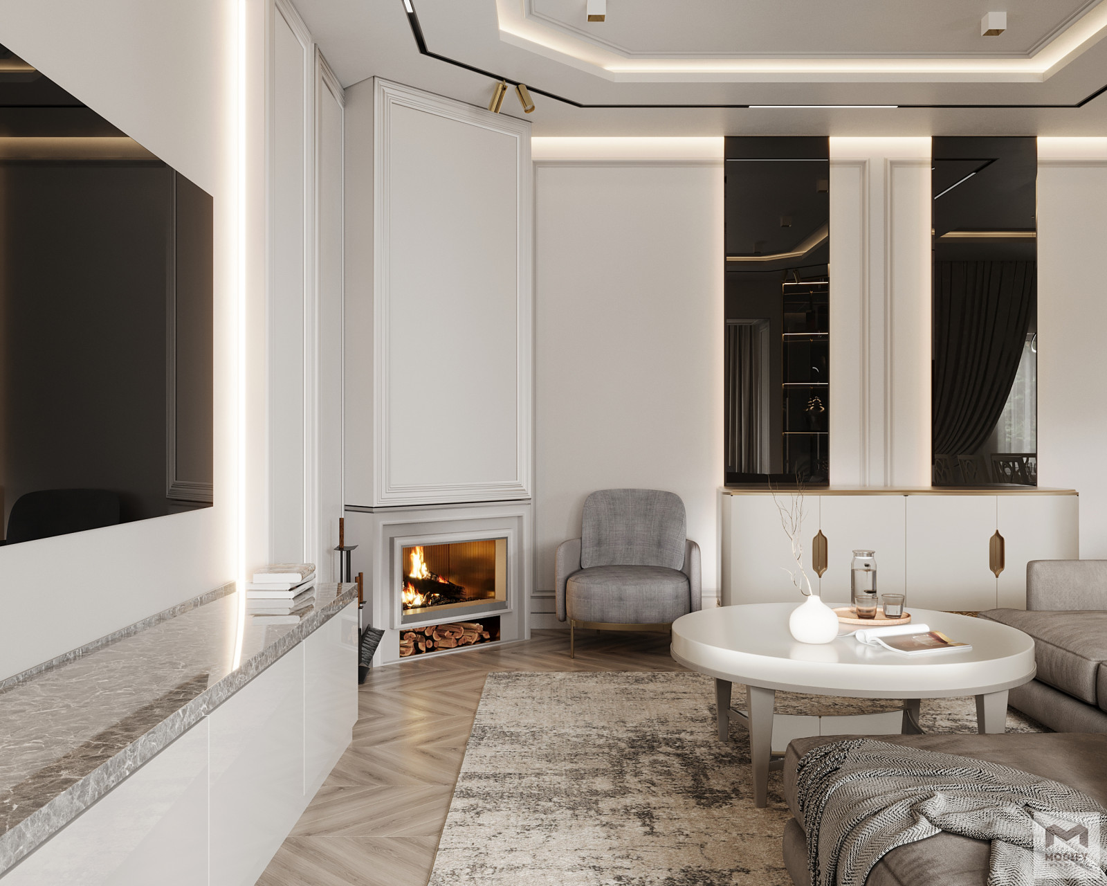 Дизайн интерьера в элитном ЖК