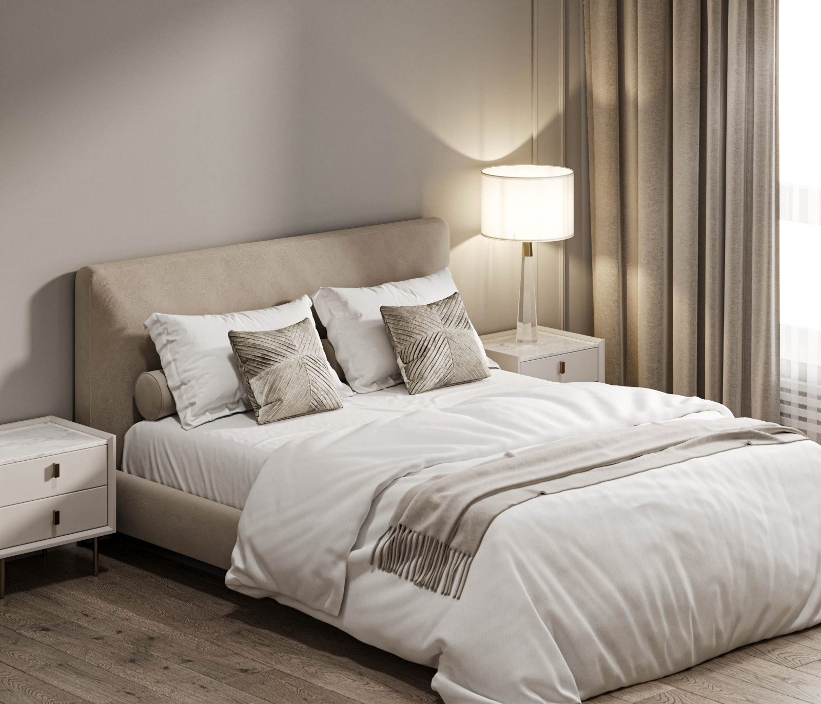 Дом в стиле неоклассика 260 м2