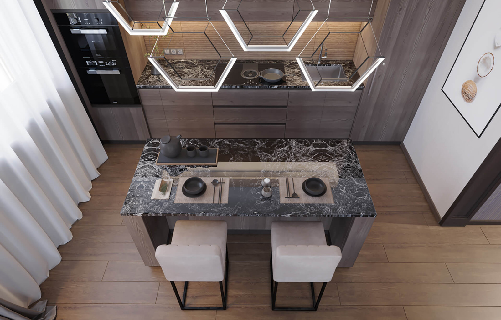 Дизайн квартиры. Greenwood club.