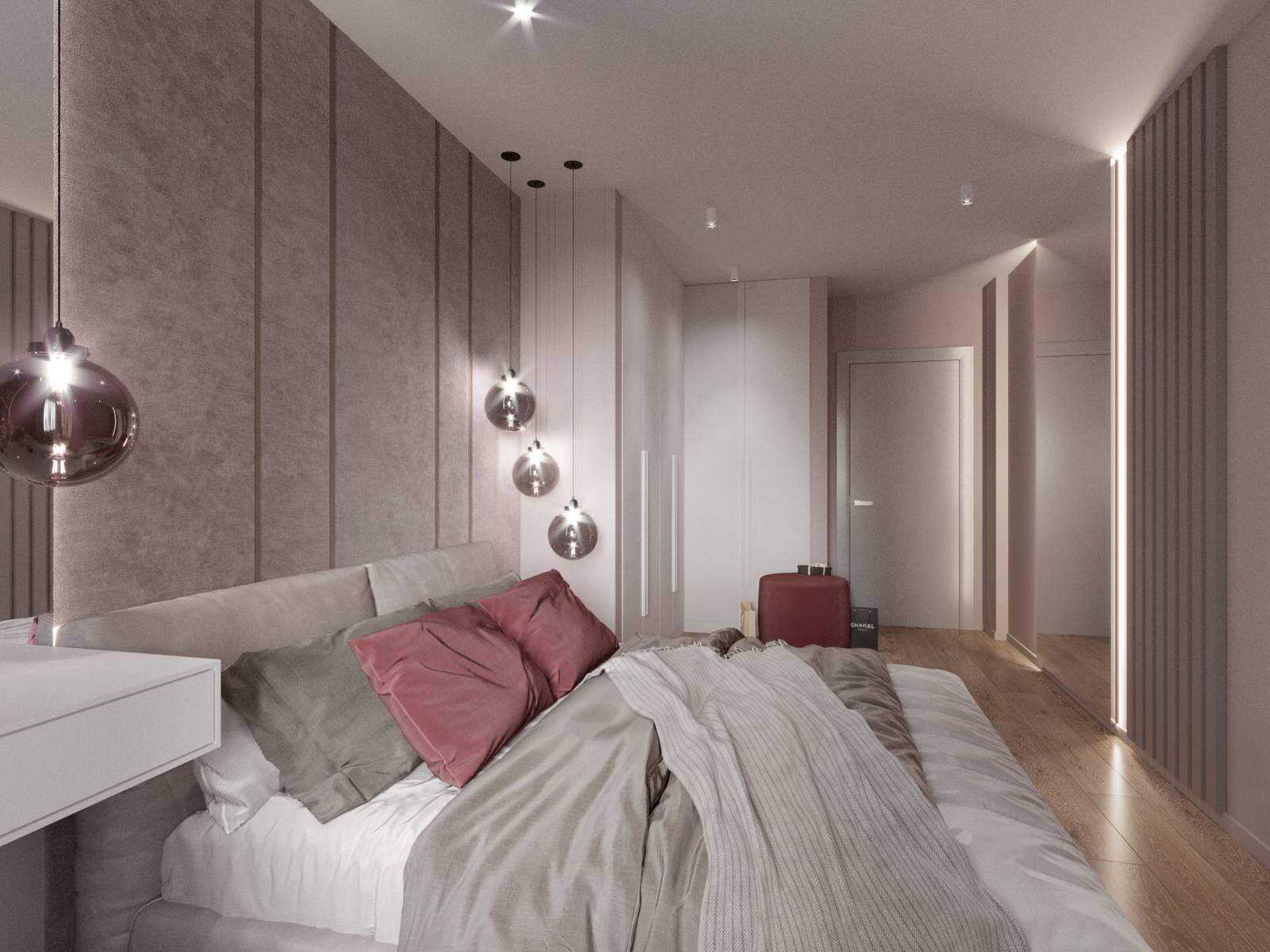 интерьер квартиры 72 квм. г. Новосибирск