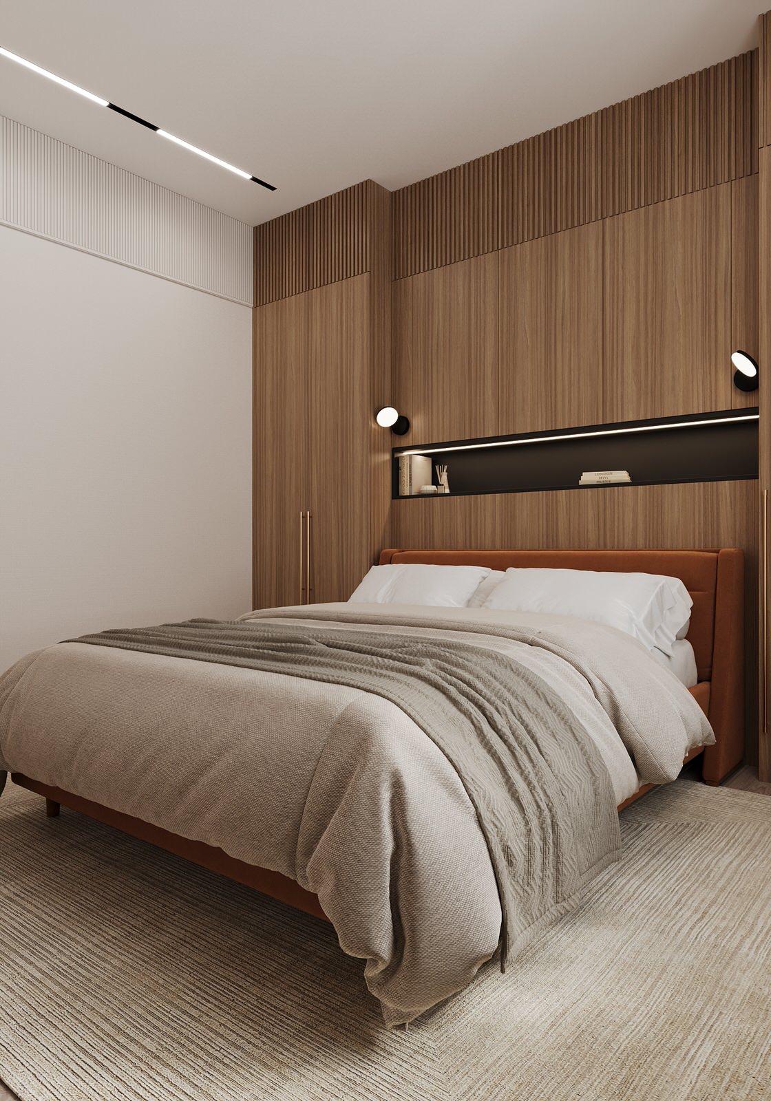 Интерьер загородного дома кардинально отличающийся от домов в округе