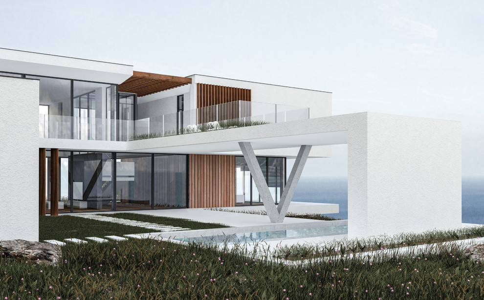 Проект дома на рельефе