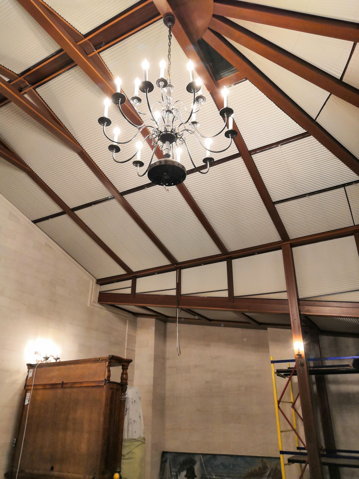 Шторы плиссе для зимнего сада (сложные формы, электрика)