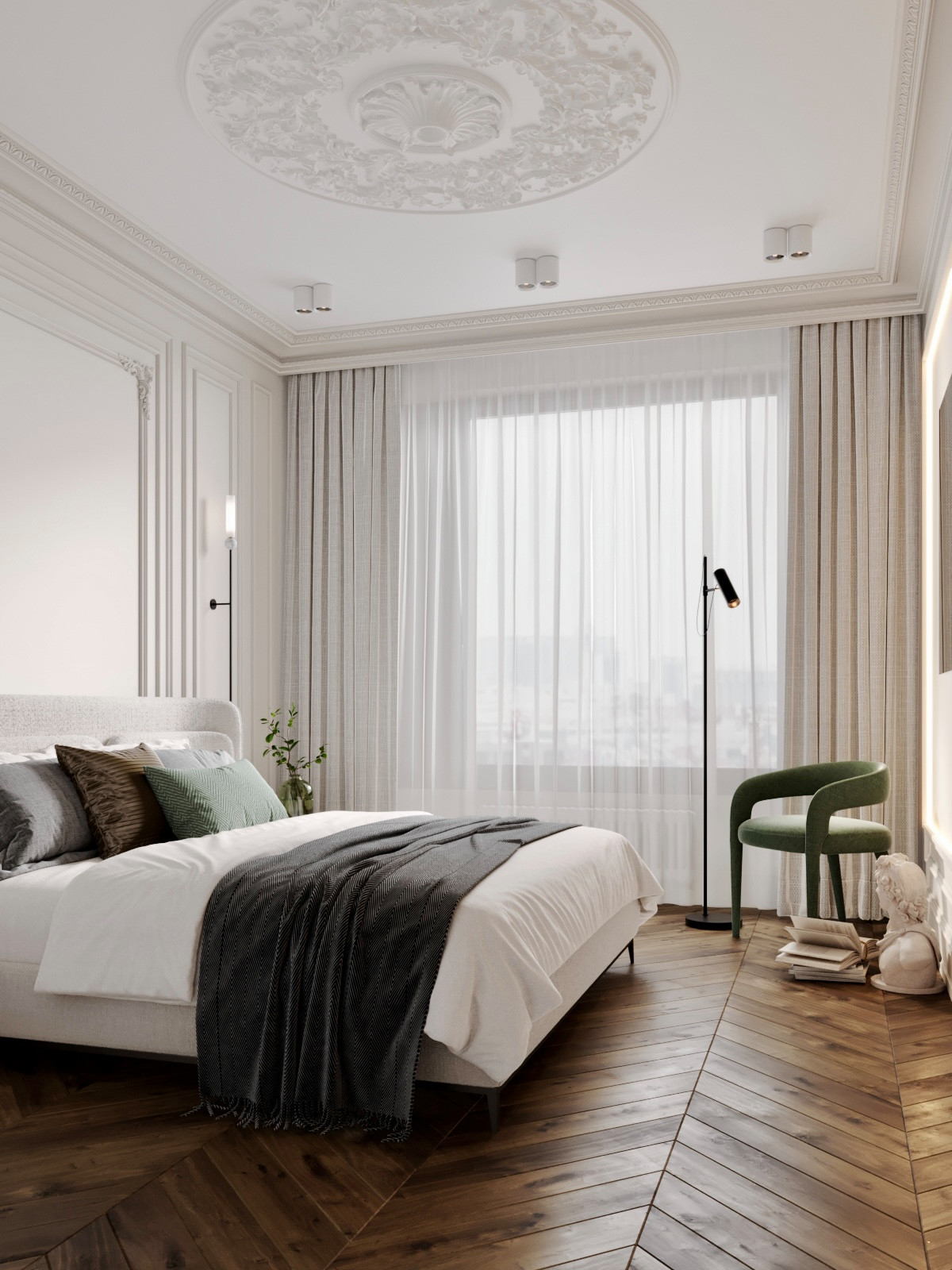 Квартира для сына дизайнера с хорошим вкусом. Вариант 2