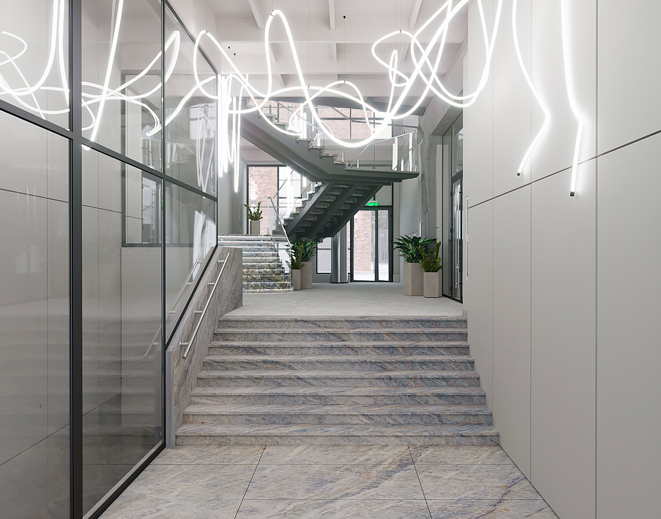 Обложка проекта: Холл бизнес центра