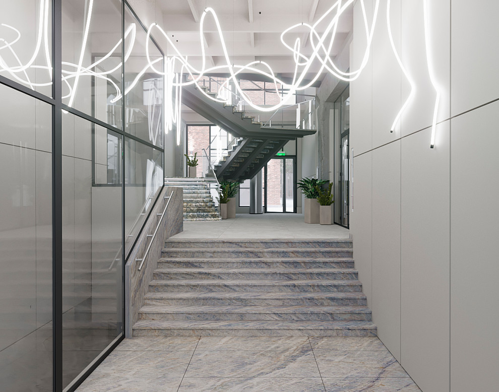 Обложка проекта: Холл бизнес центра