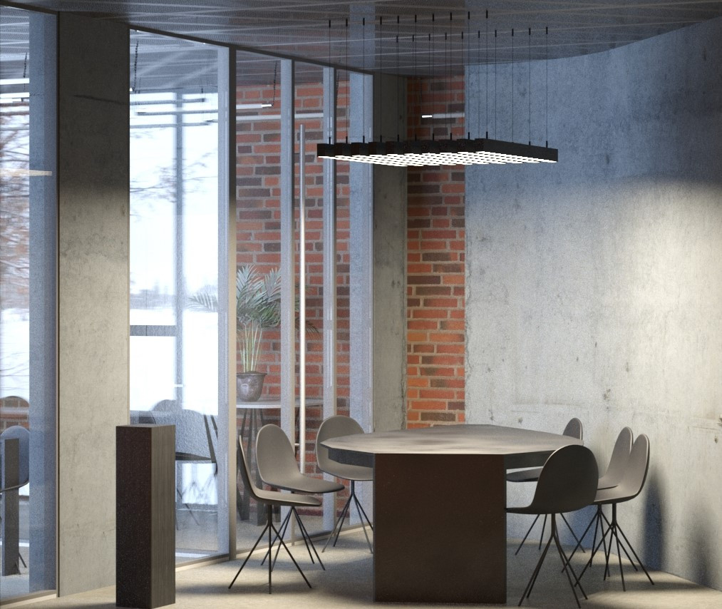 Обложка проекта: 3d-визуализация лофта