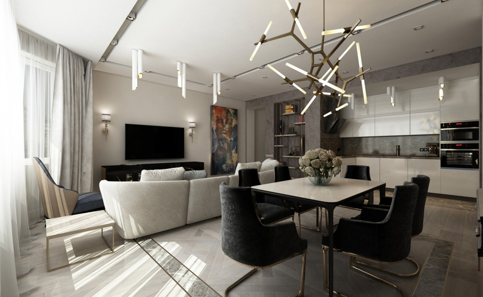 Обложка проекта: Квартира 100м2