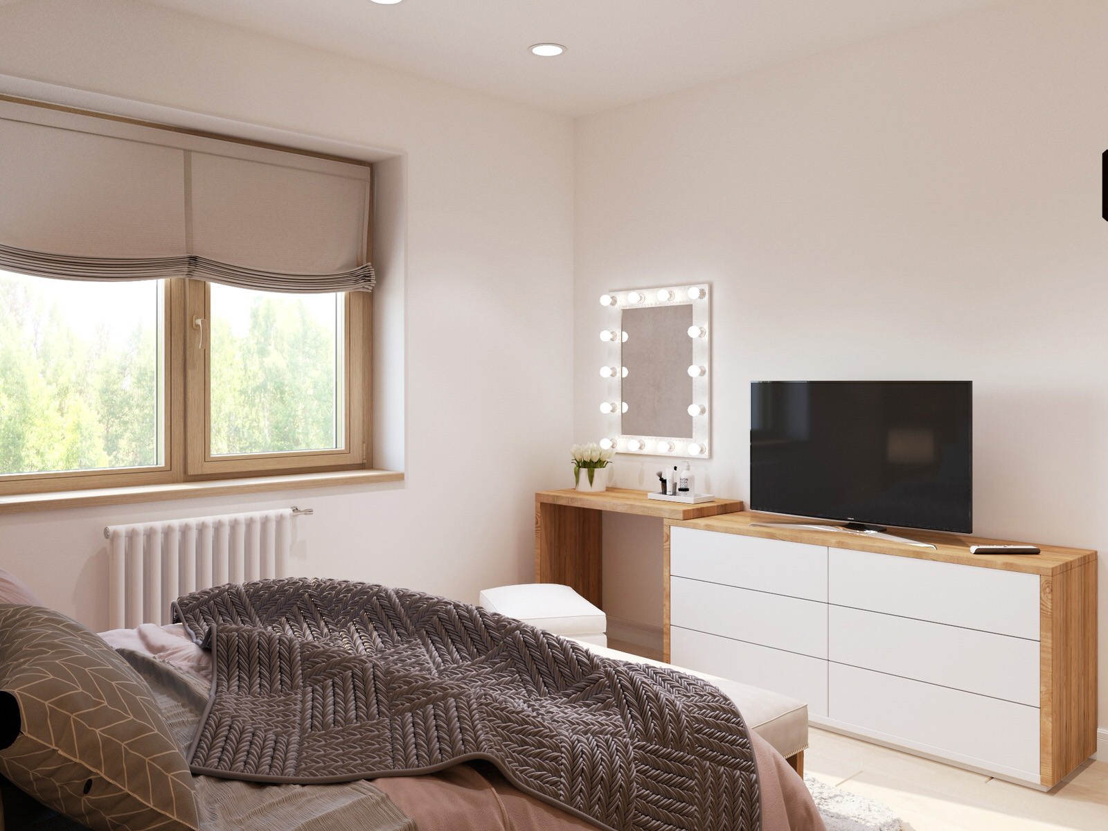 Дизайн проект дома 120кв.м в современном стиле с элементами эко-стиля