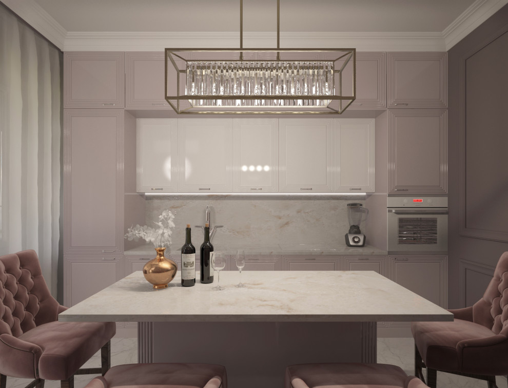 Розовое ар-деко