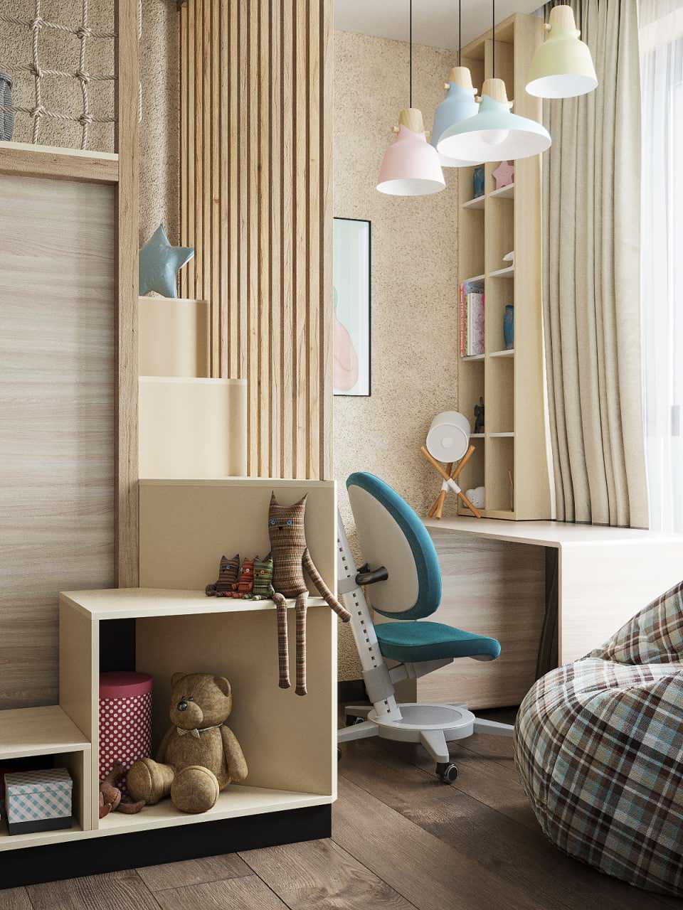 Прилофтованная четырехкомнатная квартира из трёшки в ЖК КОКОС