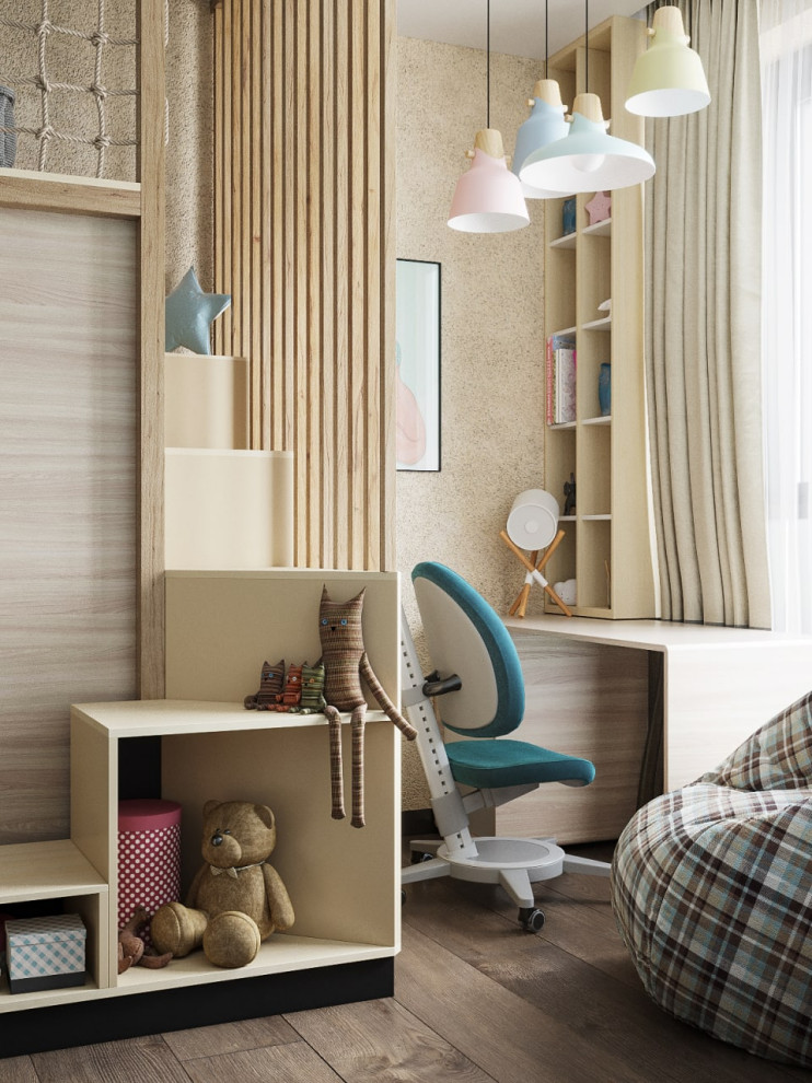 Прилофтованная четырехкомнатная квартира из трёшки в ЖК КОКОС