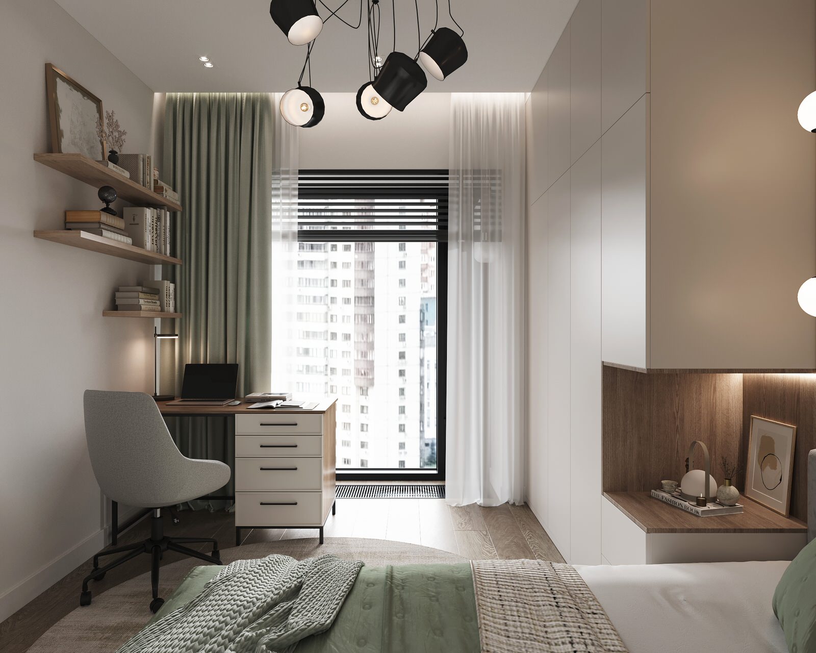 Квартира 43м2. в ЖК «City Bay (Сити Бэй)»