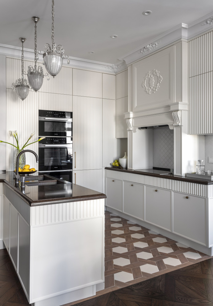 Трехкомнатная квартира с венгерским камином HQ Keramik