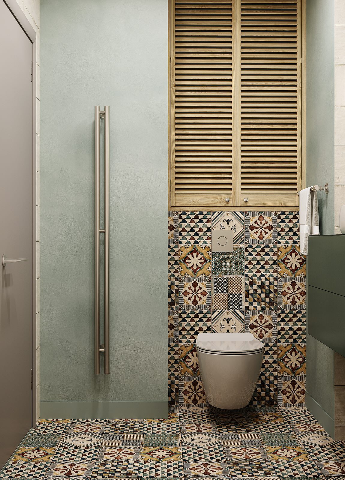 Теплая квартира в "колониальном стиле"