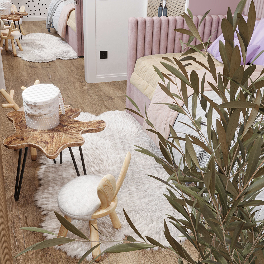 Детская комната с/т Фестивальное, Курская область.