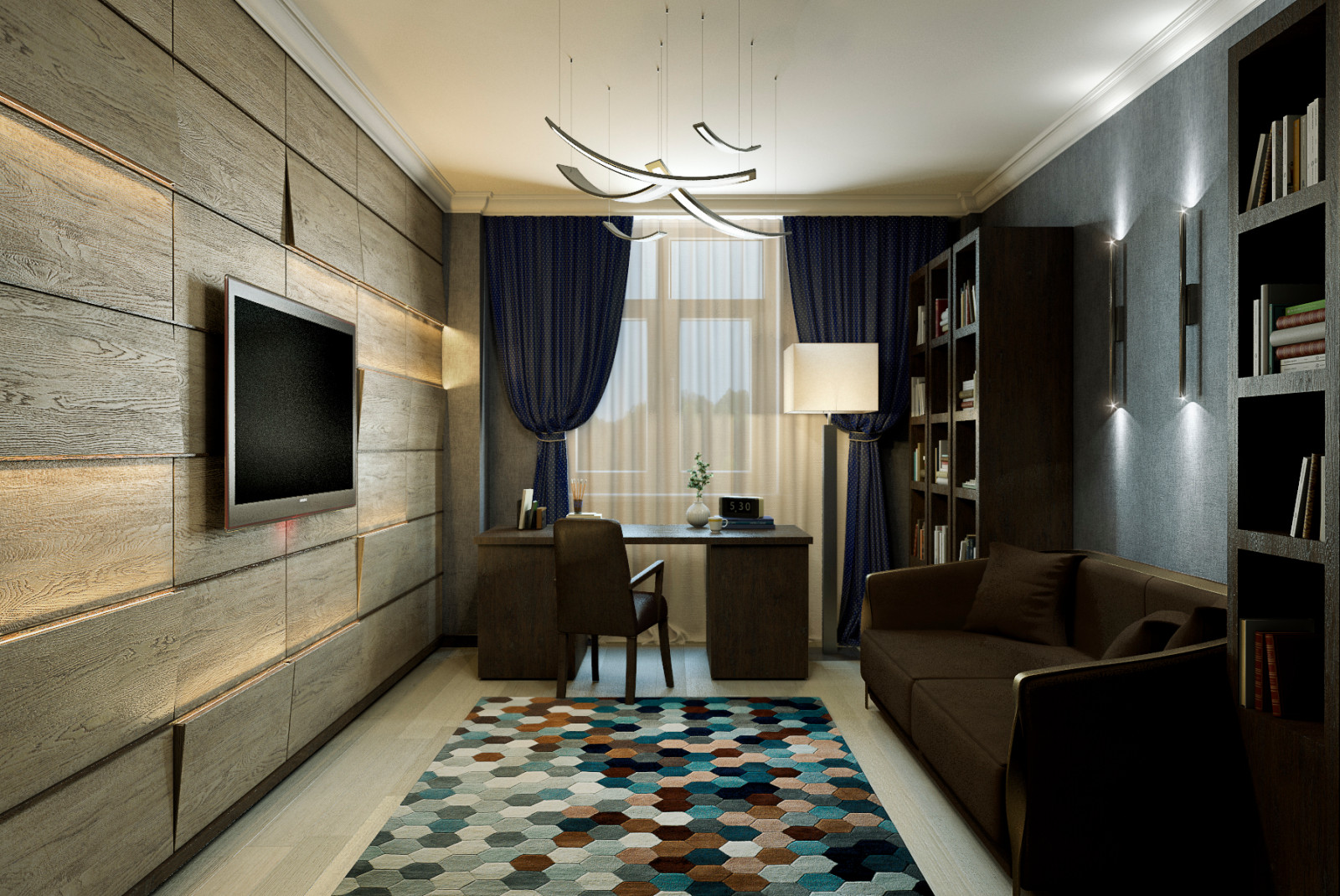 Проект квартиры в Киеве для молодой семьи