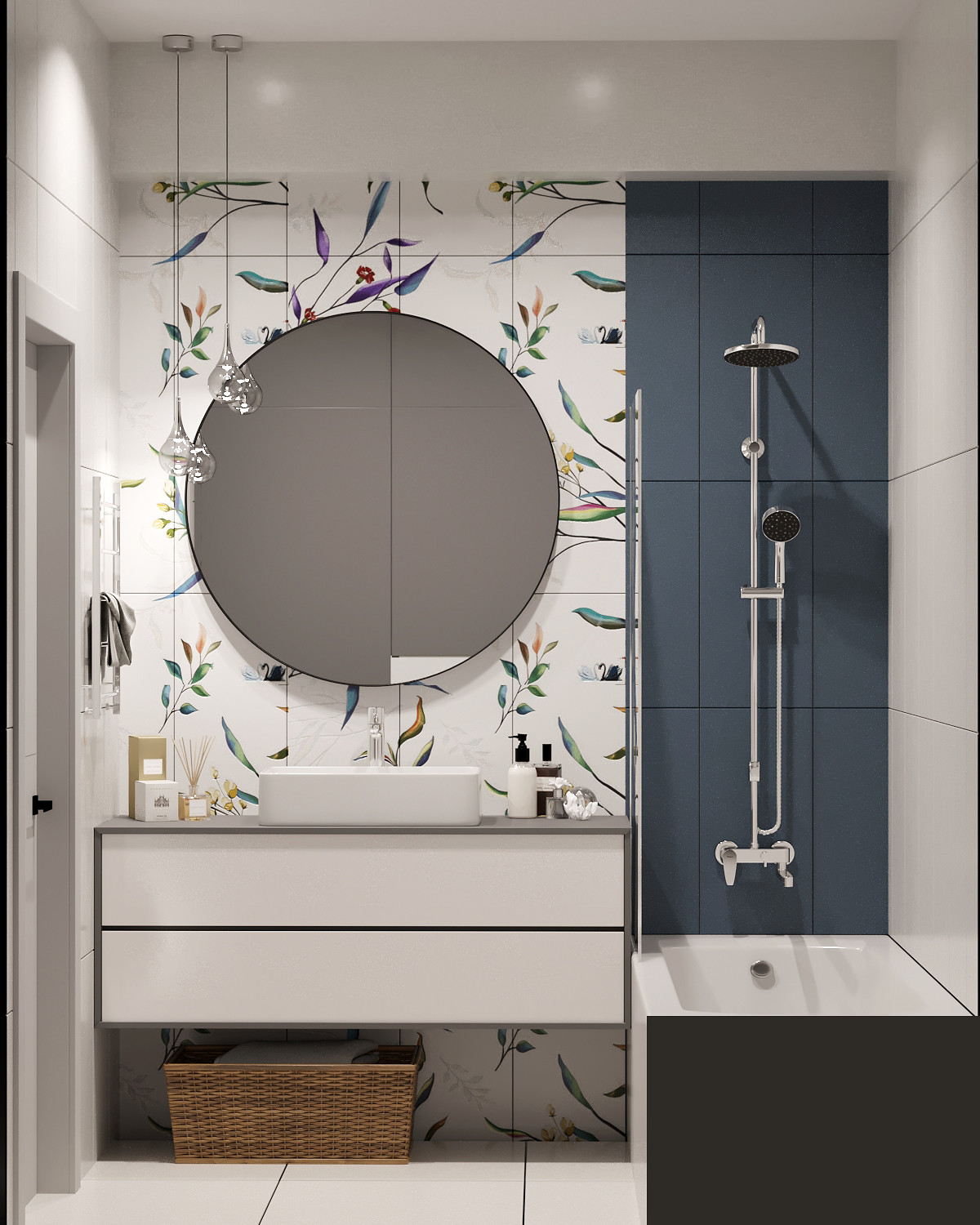 Примеры ванных комнат