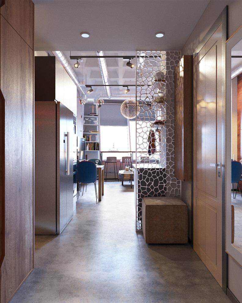 Необычный лофт для необычной семьи