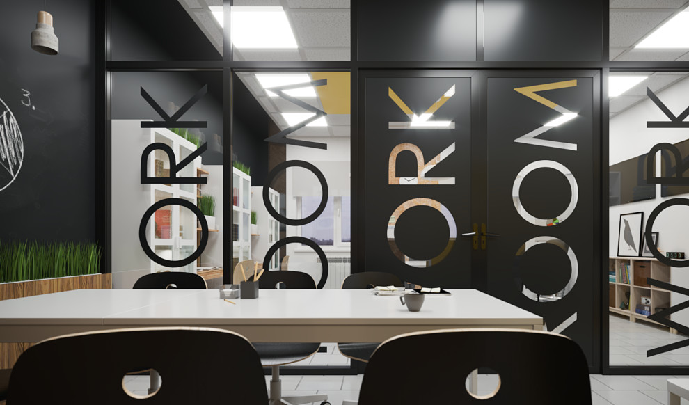 Интерьер комнаты приемки клиентов