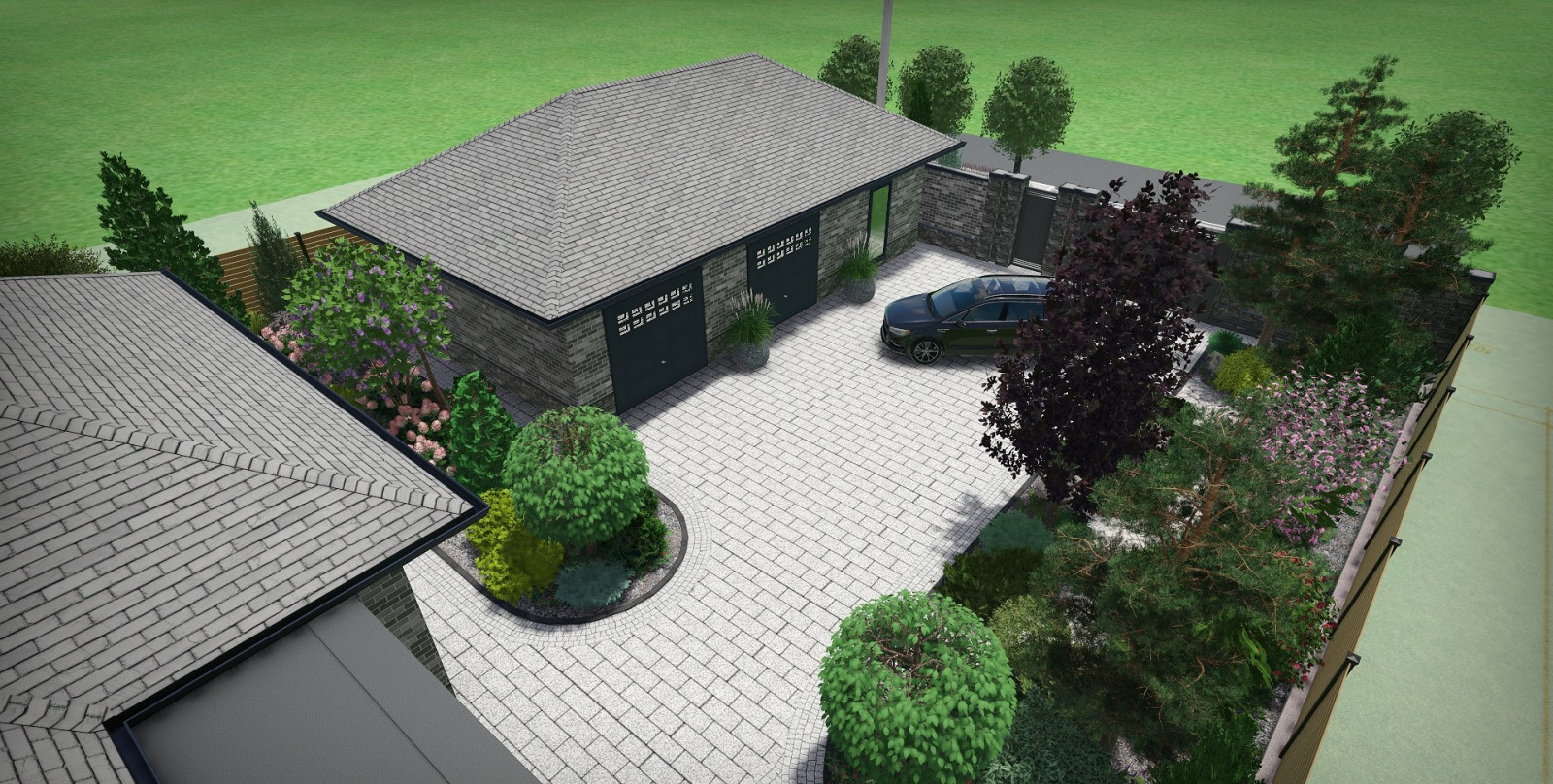 Обложка проекта: Благоустройство коттеджа в г.Батайск