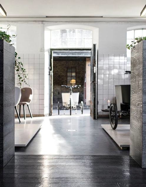 Массивная доска Junckers Блэк Вельвет в Butchers & Bicycles