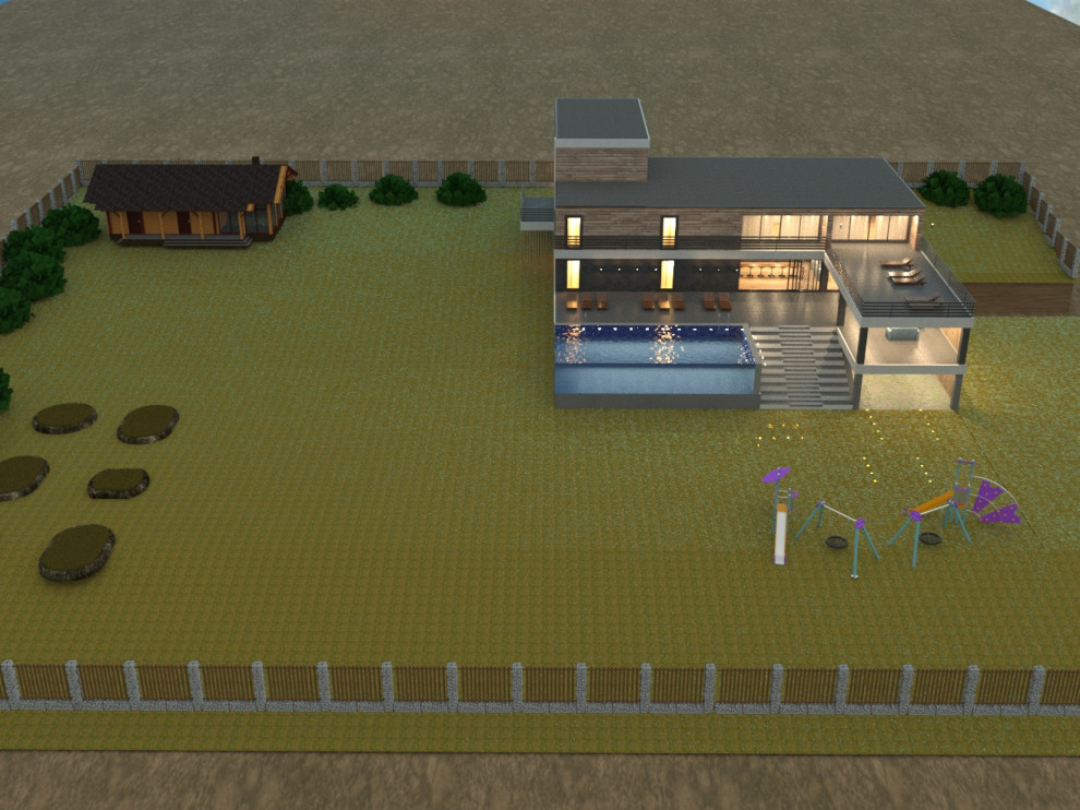 Вилла с бассейном