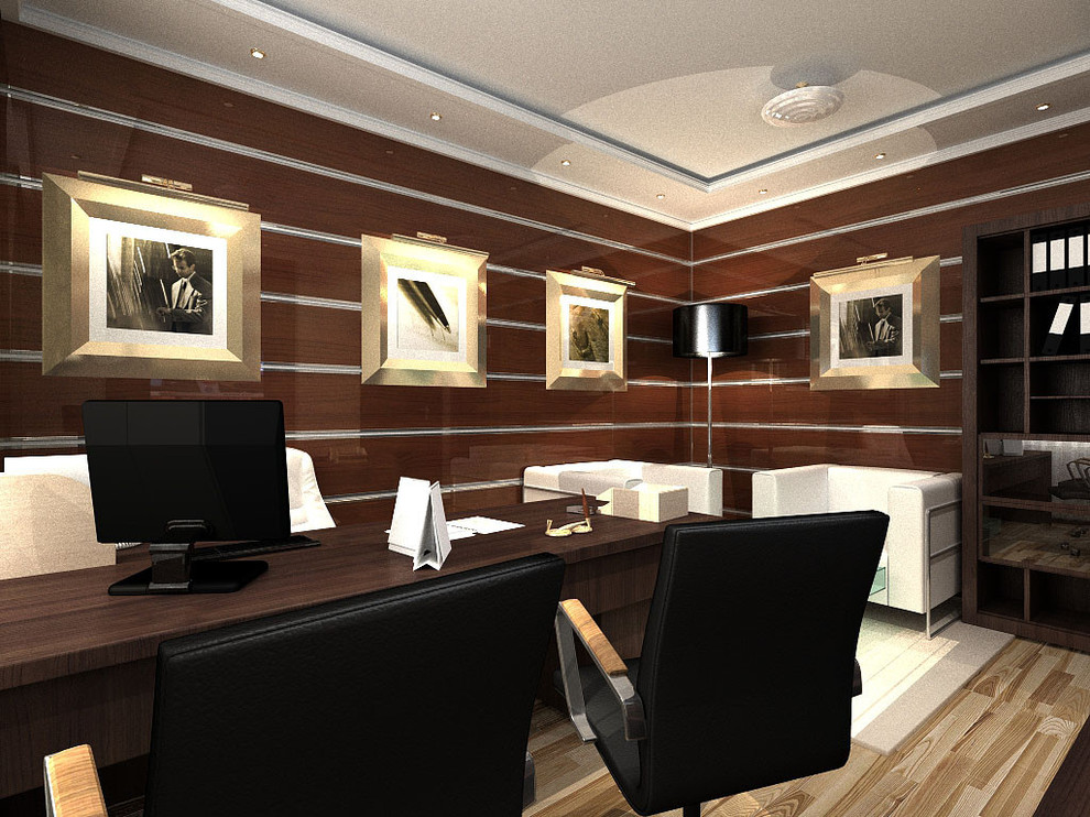 Двухэтажный дом минимализм