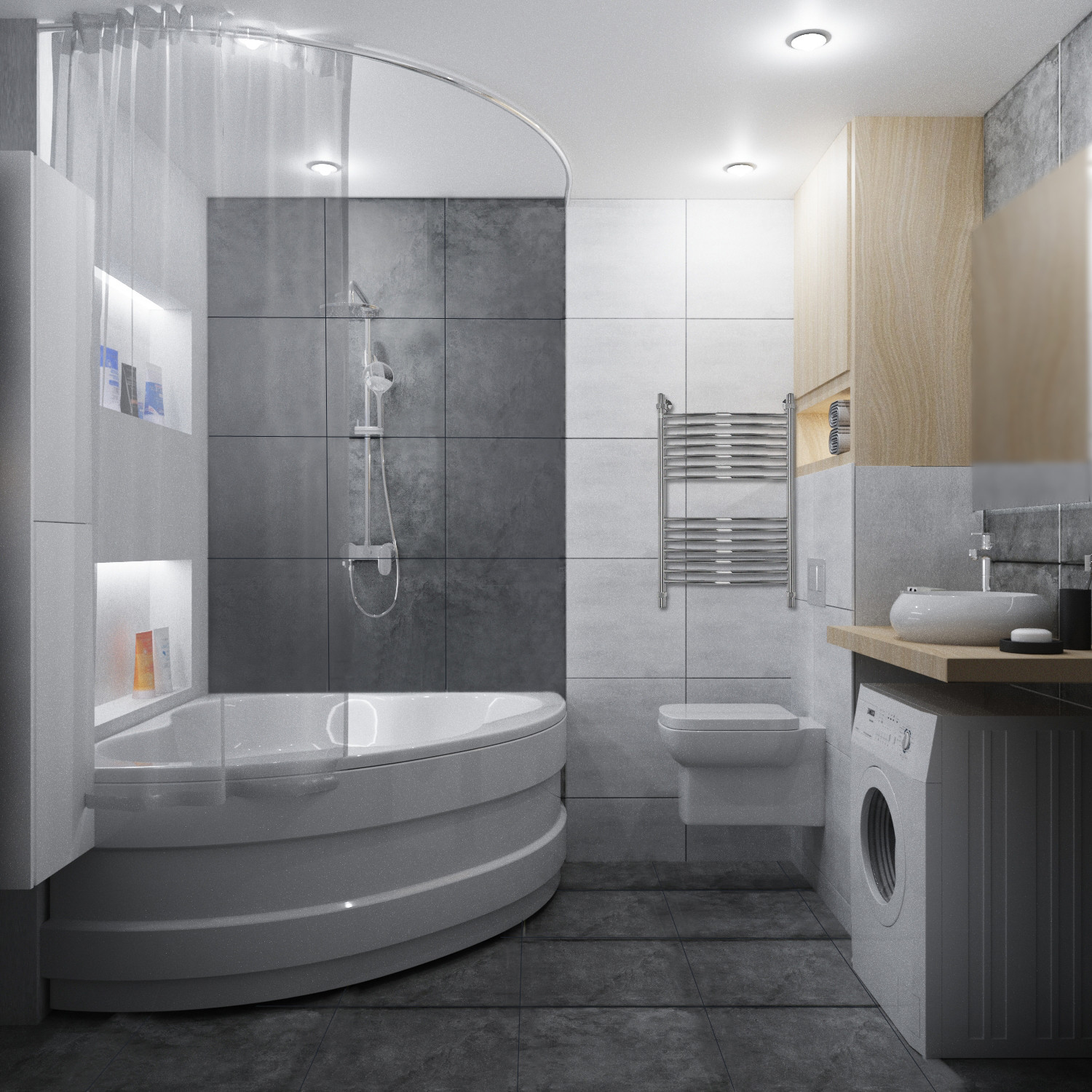 Двухкомнатная квартира в новостройке