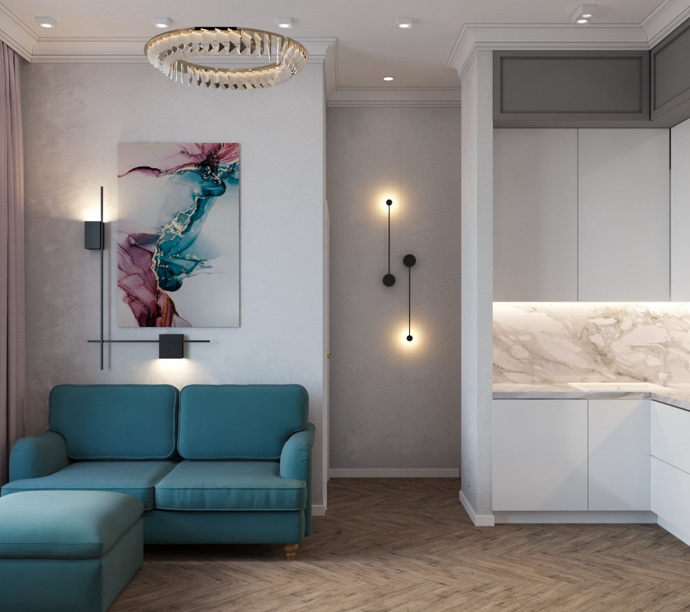 Квартира в жк"Городские резиденции SPIRES"